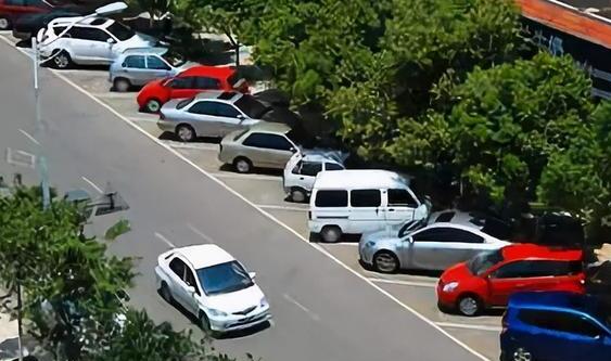 45度斜車位劃線標(biāo)準(zhǔn)尺寸圖，45度斜停車位設(shè)計(jì)圖？